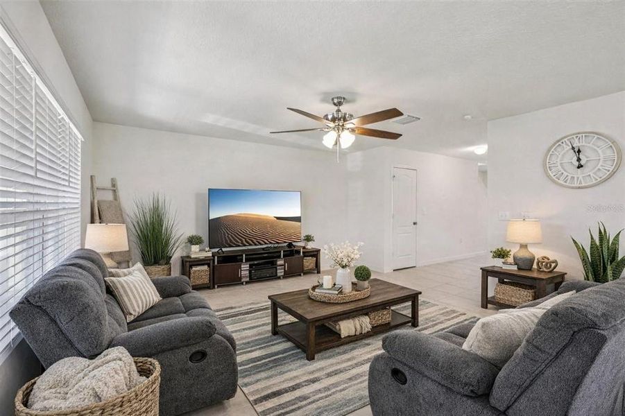 Furnished interior view inside a new home in , Clermont (Image 8).