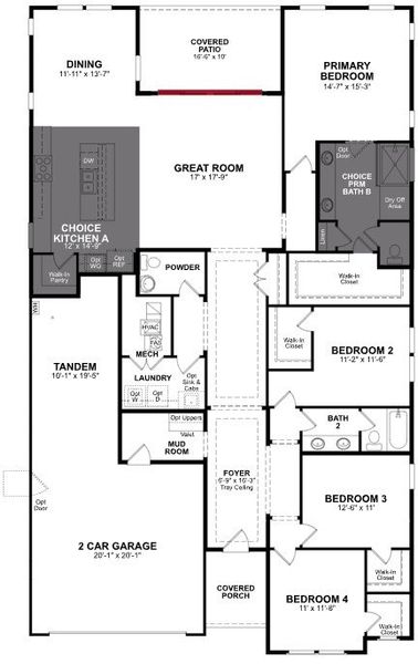 2D floor plan layout of this home in Sanctuary, Phoenix, AZ (Image 4). 2D floor plan layout of this home in Sanctuary, Phoenix, AZ (Image 4).