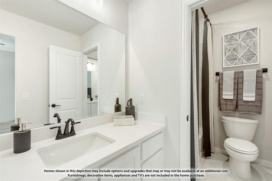 Furnished interior view inside a new home in Devonshire, Forney (Image 17).