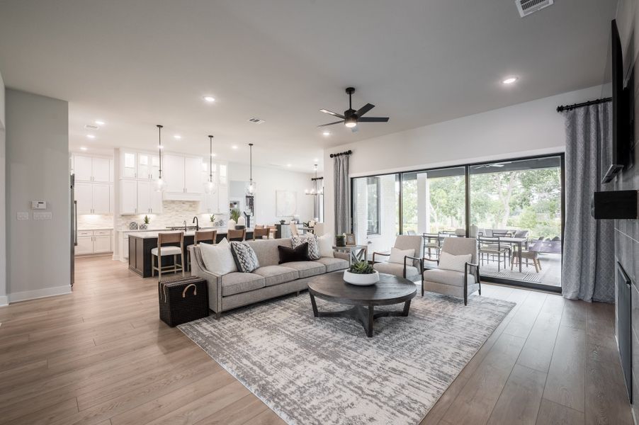 Image 9 representing the Meritage by Tri Pointe Homes in Legacy Grove, Montgomery, TX.