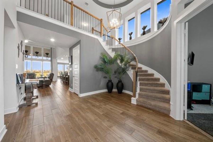 Furnished interior view inside a new home in , Katy (Image 14).