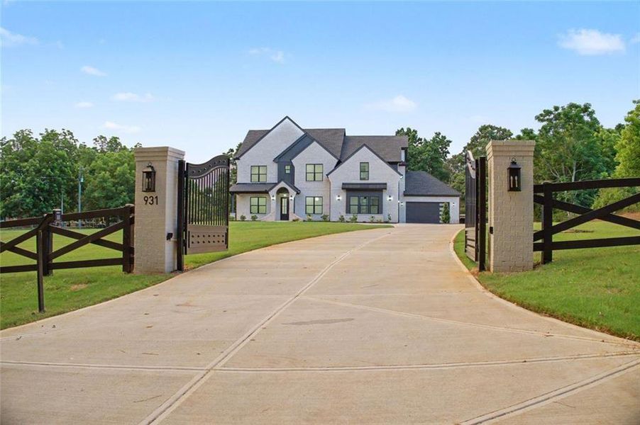 Front exterior of a new home in , Monroe, GA, highlighting curb appeal (Image 26).