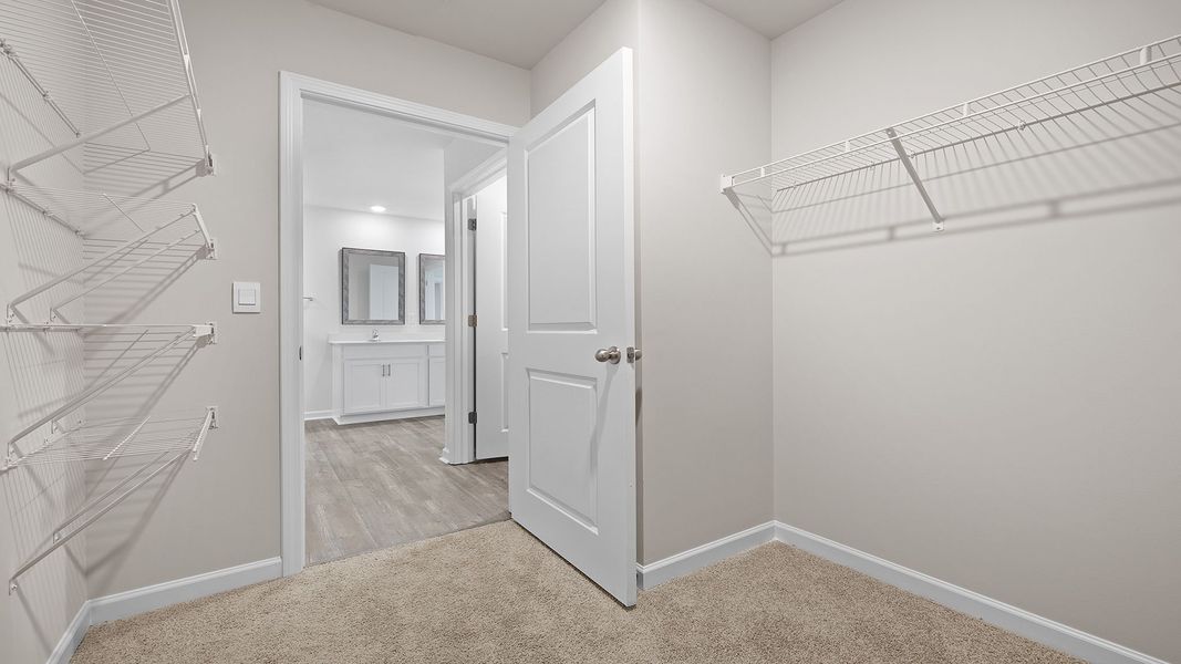 Spacious, unfurnished interior of a new home in Bentley Park, Greenwood (Image 29).