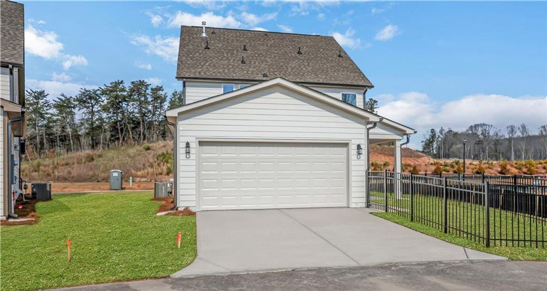 Front exterior of a new home in Marble Tree, Ball Ground, GA, highlighting curb appeal (Image 25).
