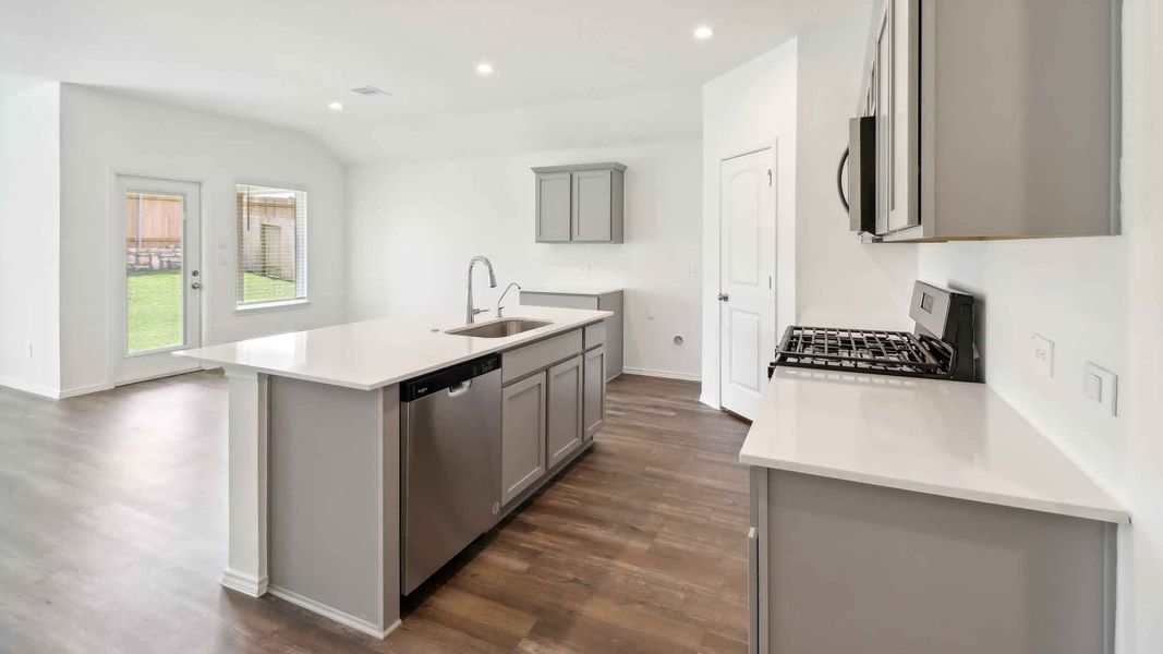 Furnished interior view inside a new home in Grand Pines, Magnolia (Image 3).