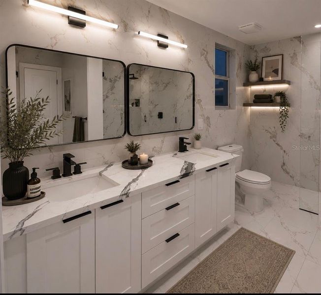 Furnished interior view inside a new home in , Avon Park (Image 11).
