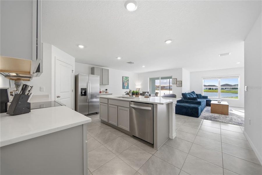 Furnished interior view inside a new home in Berry Bay, Wimauma (Image 10).
