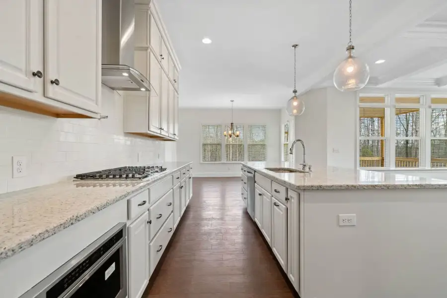 Representative furnished interior of a home built from the Princeton by Greybrook Homes in Deer Brook, Mooresville (Image 18).