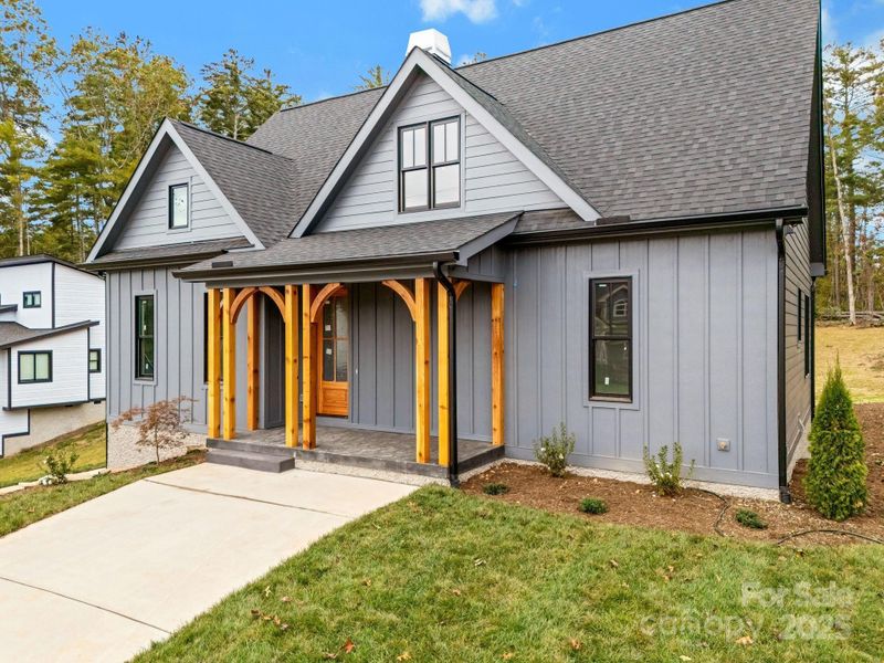 Exterior details and patio area of a home in , Fairview (Image 3).