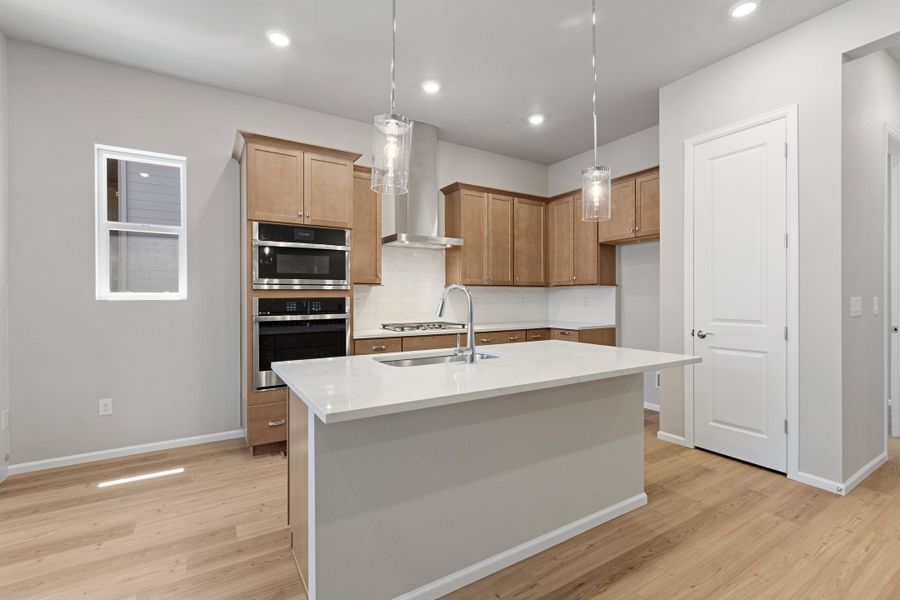 Furnished interior view inside a new home in The Manors Collection at Golden Overlook, Golden (Image 6).