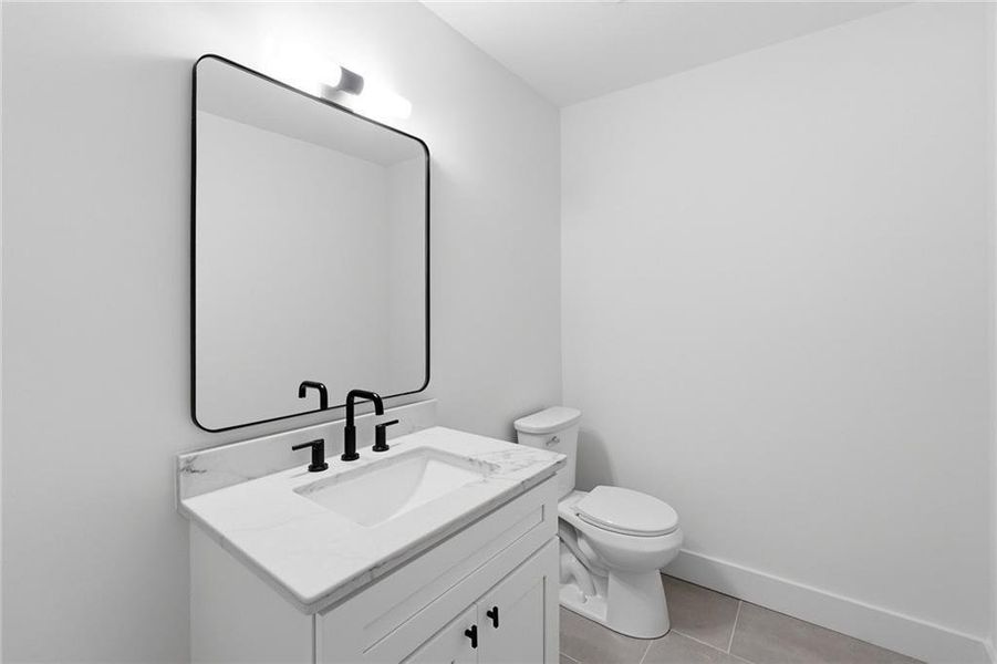 Furnished interior view inside a new home in , Atlanta (Image 41).