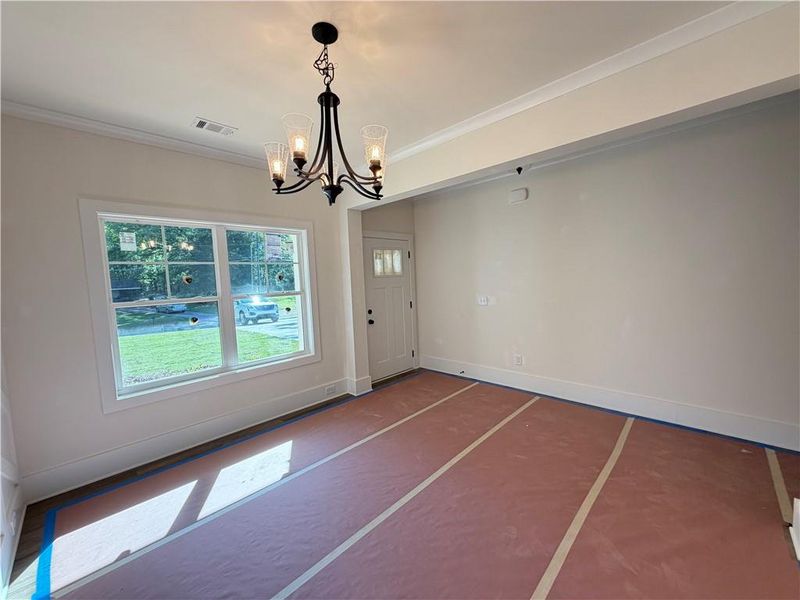 In-progress construction of a new home in , Jefferson, GA (Image 26).