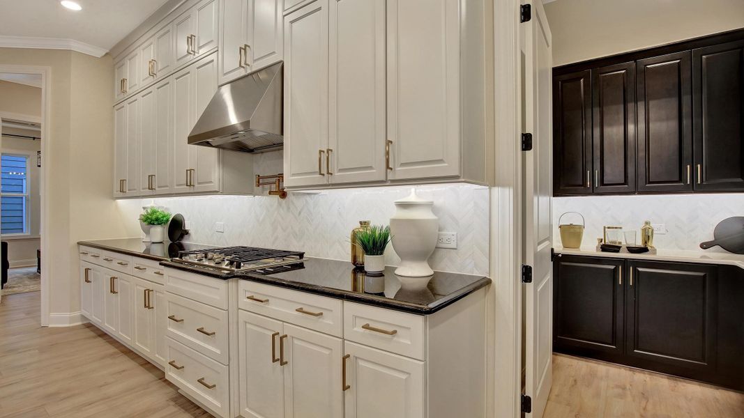 Kitchen into Pantry