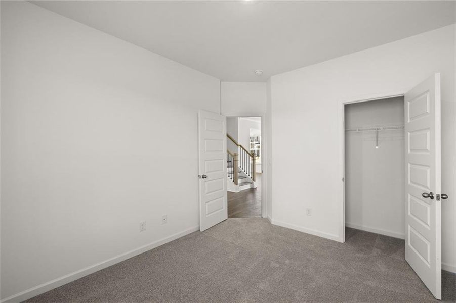 Spacious, unfurnished interior of a new home in The Gates at Pates Creek, Hampton (Image 21).