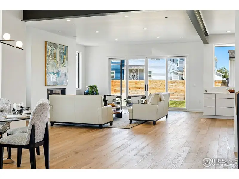 Furnished interior view inside a new home in , Boulder (Image 4).
