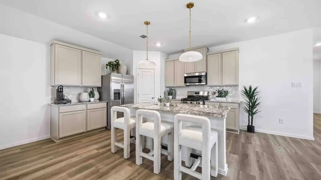 Furnished interior view inside a new home in Allison Park, Houston (Image 3).