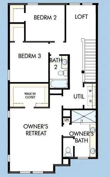 2D floor plan layout of this home in , Charleston, SC (Image 3).