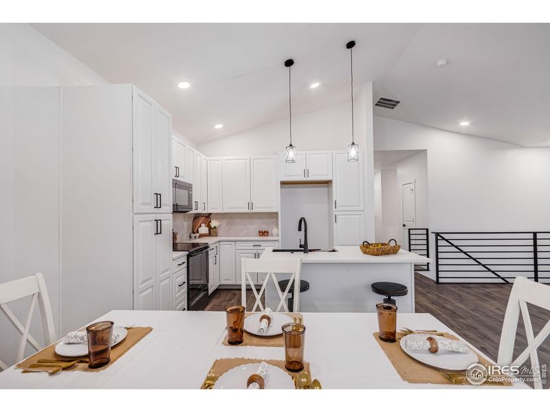 Furnished interior view inside a new home in , Eaton (Image 10).