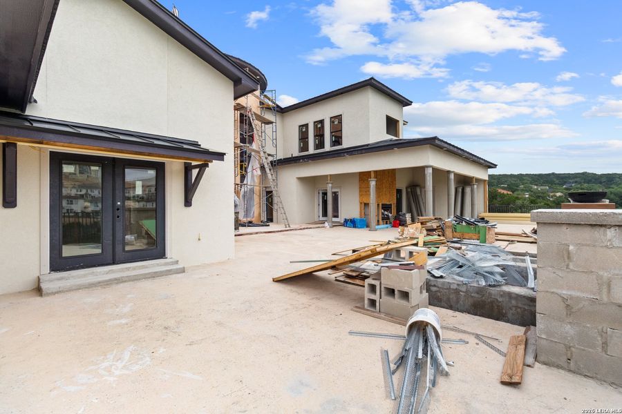 In-progress construction of a new home in , San Antonio, TX (Image 10).
