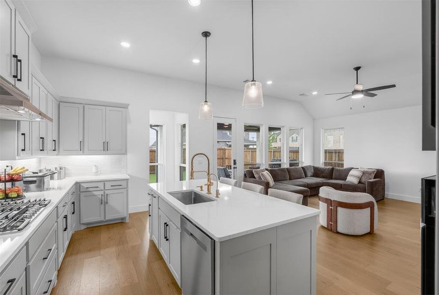 Furnished interior view inside a new home in Ten Mile Creek, Celina (Image 33).