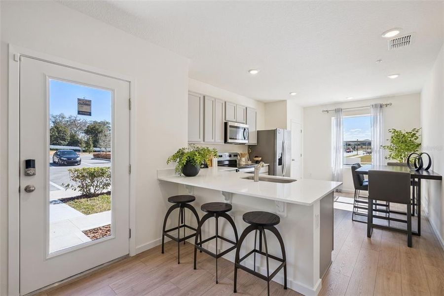 Furnished interior view inside a new home in Oak Pointe, Apopka (Image 25).