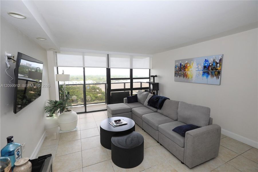 Furnished interior view inside a new home in , Miami (Image 17).