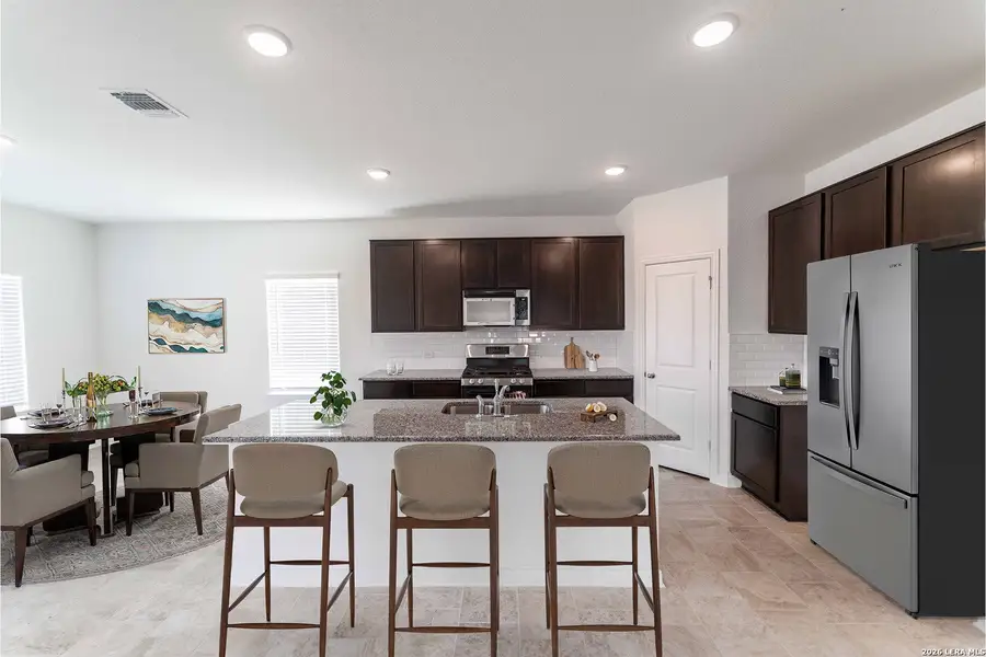 Furnished interior view inside a new home in Mesa Vista, Von Ormy (Image 5).