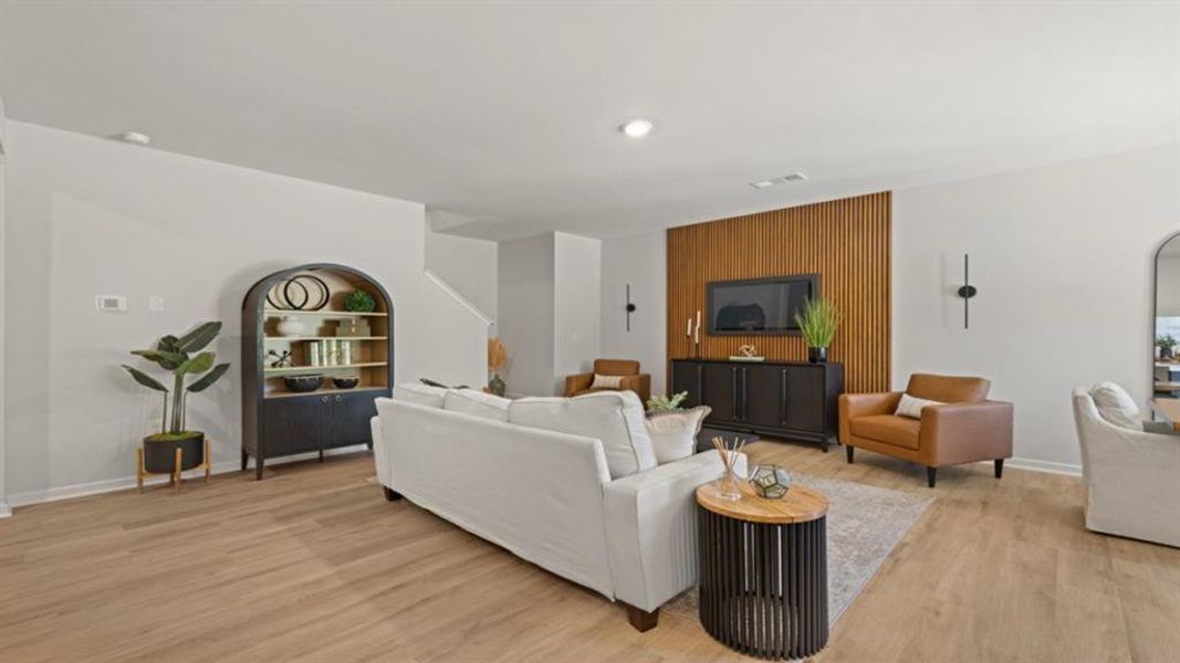 Furnished interior view inside a new home in Rolling Meadows, Jasper (Image 13).