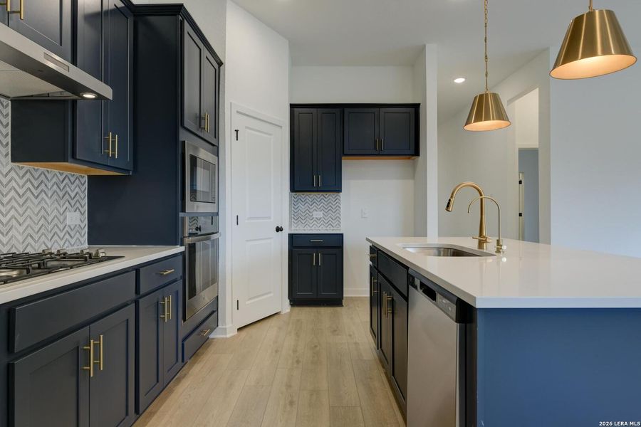 Furnished interior view inside a new home in Arcadia Ridge, San Antonio (Image 11).
