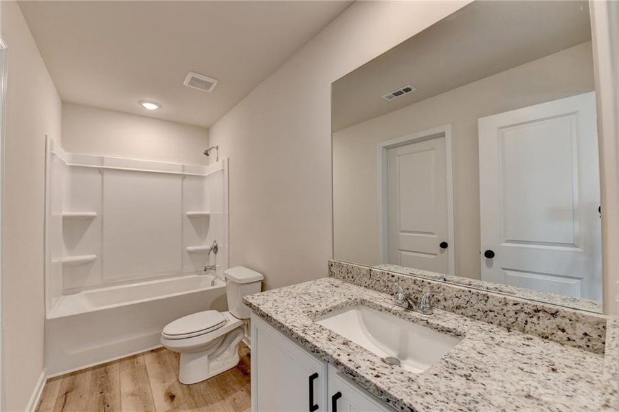 Furnished interior view inside a new home in , Auburn (Image 8).