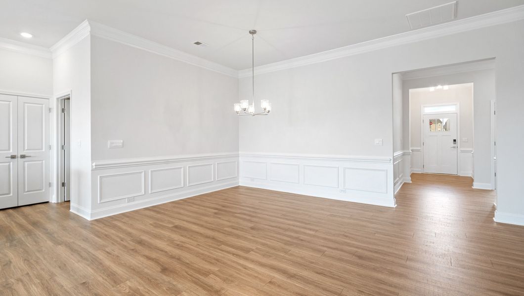 Spacious, unfurnished interior of a new home in The Villas at Pine Valley, Boiling Springs (Image 15).