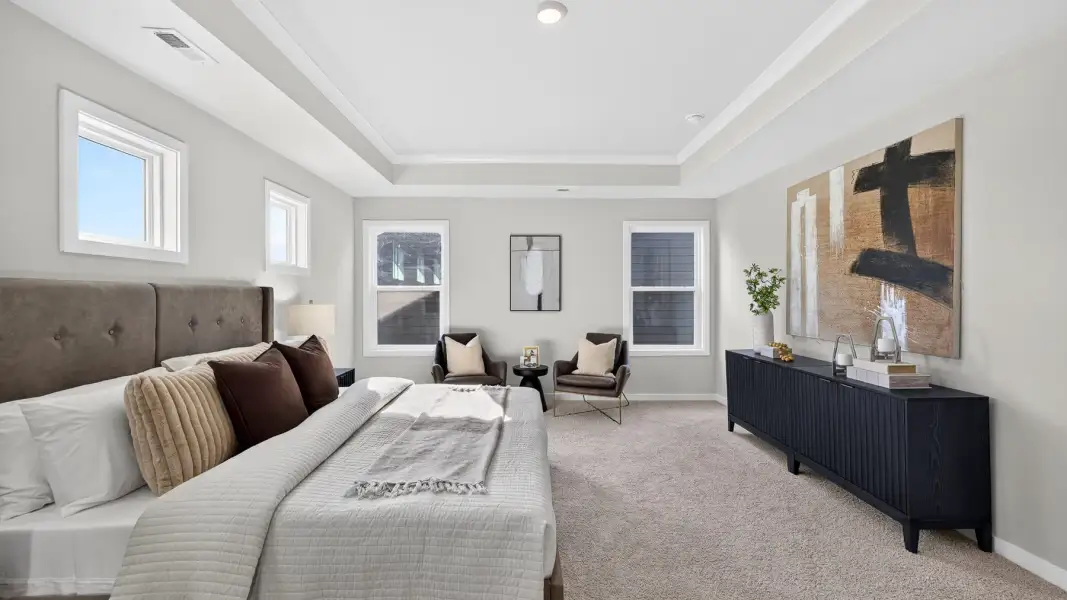 Furnished interior view inside a new home in Avalon of Gastonia, Gastonia (Image 13).
