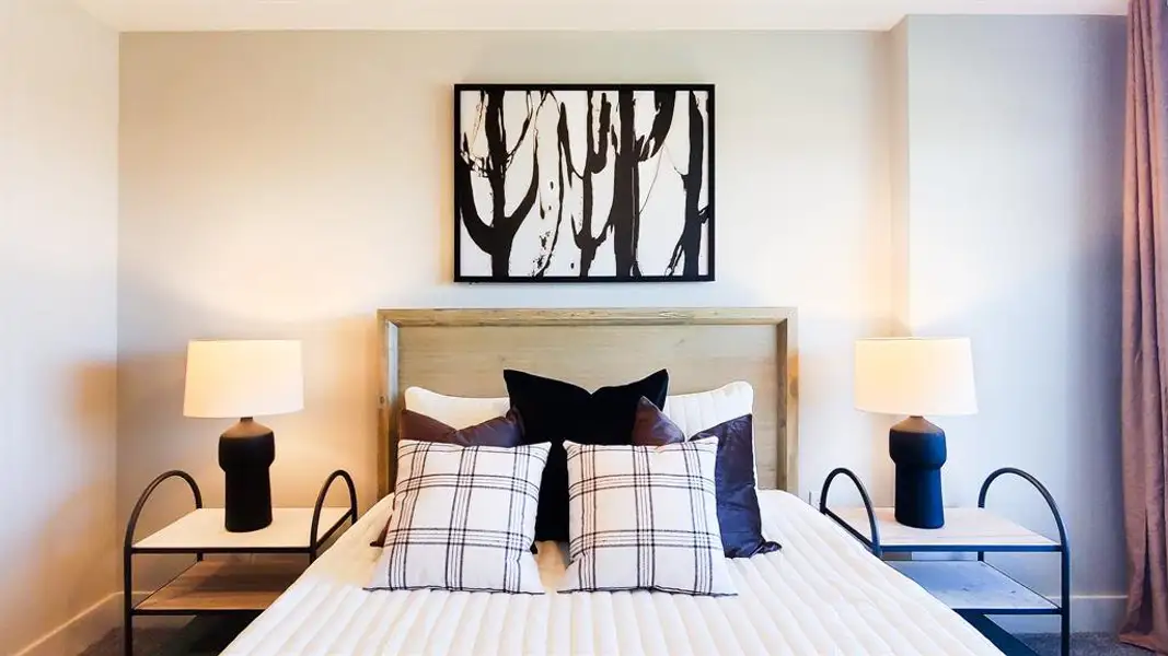 Furnished interior view inside a new home in , Princeton (Image 8).