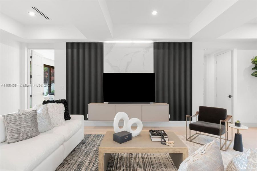 Furnished interior view inside a new home in , Delray Beach (Image 14).