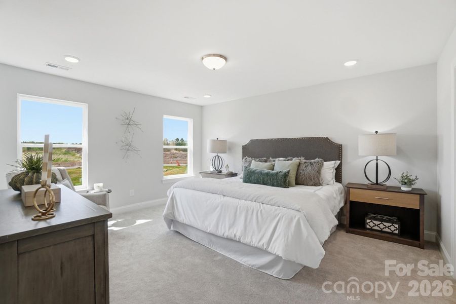 Furnished interior view inside a new home in The Meadows at Laurelbrook, Sherrills Ford (Image 36).