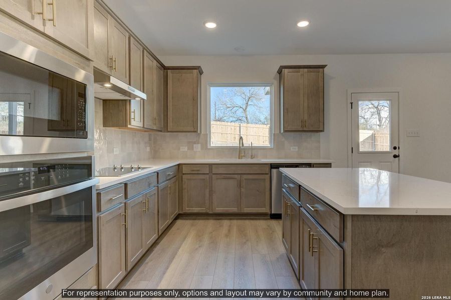 Furnished interior view inside a new home in Arcadia Ridge, San Antonio (Image 9).