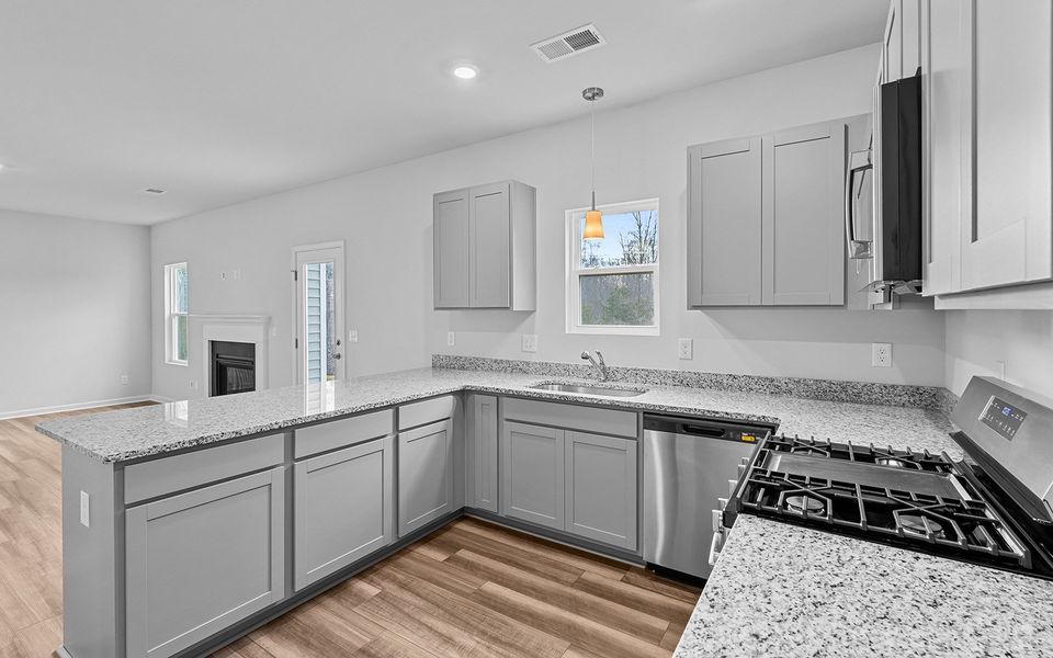 Furnished interior view inside a new home in Bell West, Kernersville (Image 10).