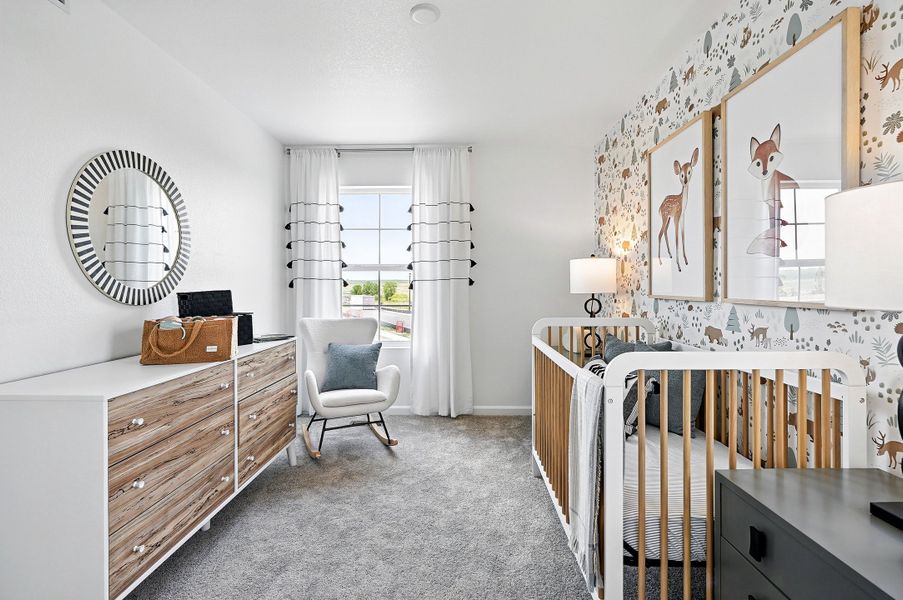 Representative furnished interior of a home built from the Frontier by Taylor Morrison in Parterre Townhomes - The Westerly Collection, Thornton (Image 19).