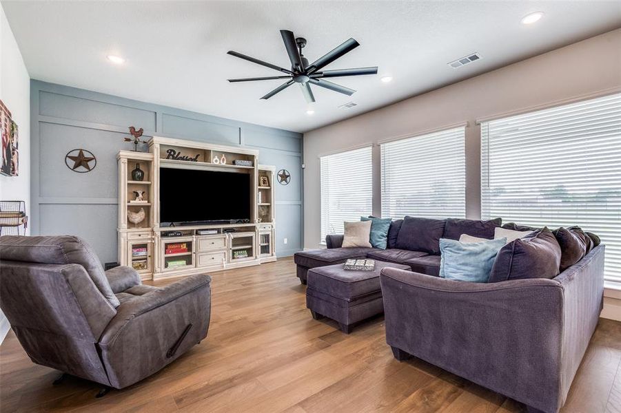 Furnished interior view inside a new home in , Van Alstyne (Image 16).