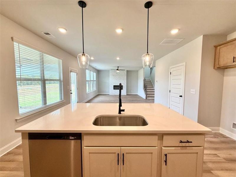 Furnished interior view inside a new home in , Bonaire (Image 8).