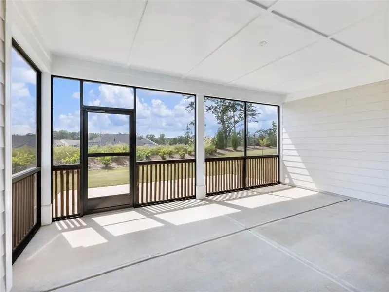 Exterior details and patio area of a home in , Hoschton (Image 3). Exterior details and patio area of a home in , Hoschton (Image 3).