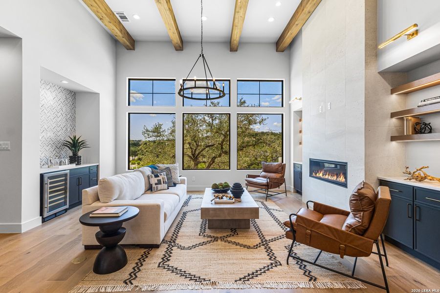 Furnished interior view inside a new home in , San Antonio (Image 6).