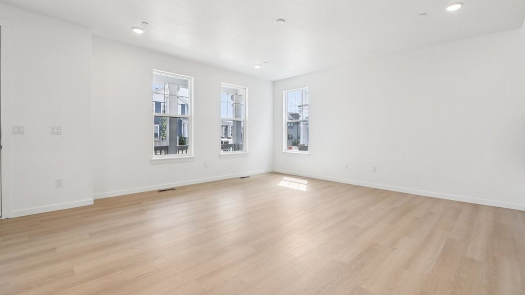 Furnished interior view inside a new home in Westerly, Erie (Image 10).