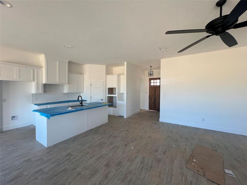 In-progress construction of a new home in Zion Valley, Poolville, TX (Image 4).