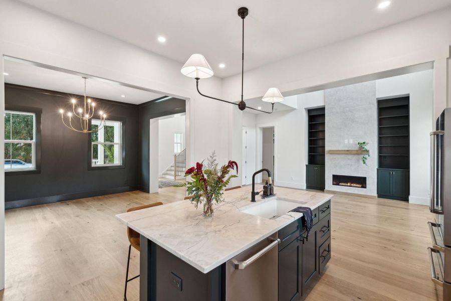 Furnished interior view inside a new home in , Mount Pleasant (Image 14).