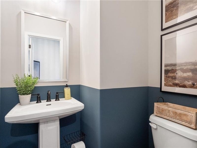 Furnished interior view inside a new home in The Village at Shallowford, Kennesaw (Image 37). Furnished interior view inside a new home in The Village at Shallowford, Kennesaw (Image 37).