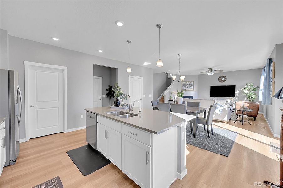 Furnished interior view inside a new home in , Parker (Image 5). Furnished interior view inside a new home in , Parker (Image 5).