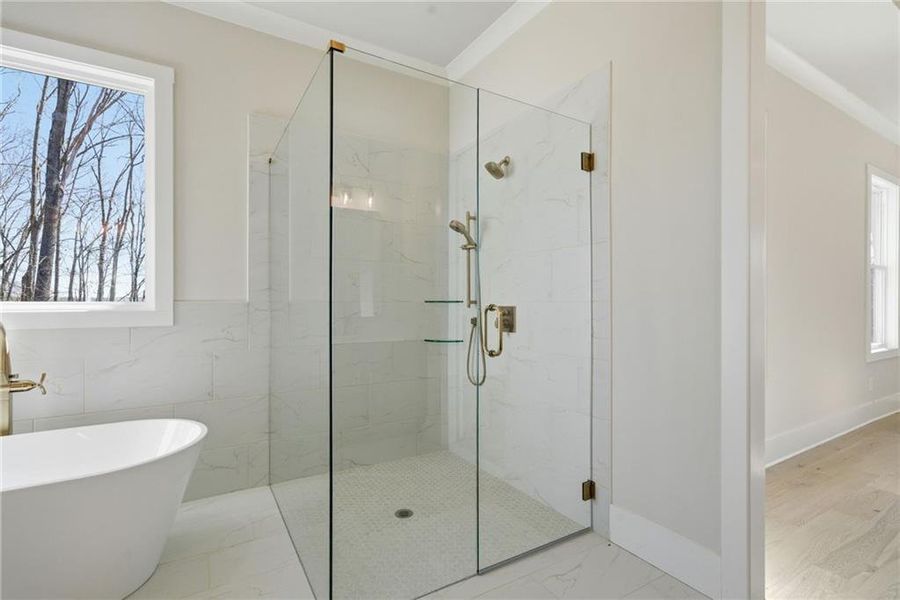 Furnished interior view inside a new home in , Canton (Image 11).