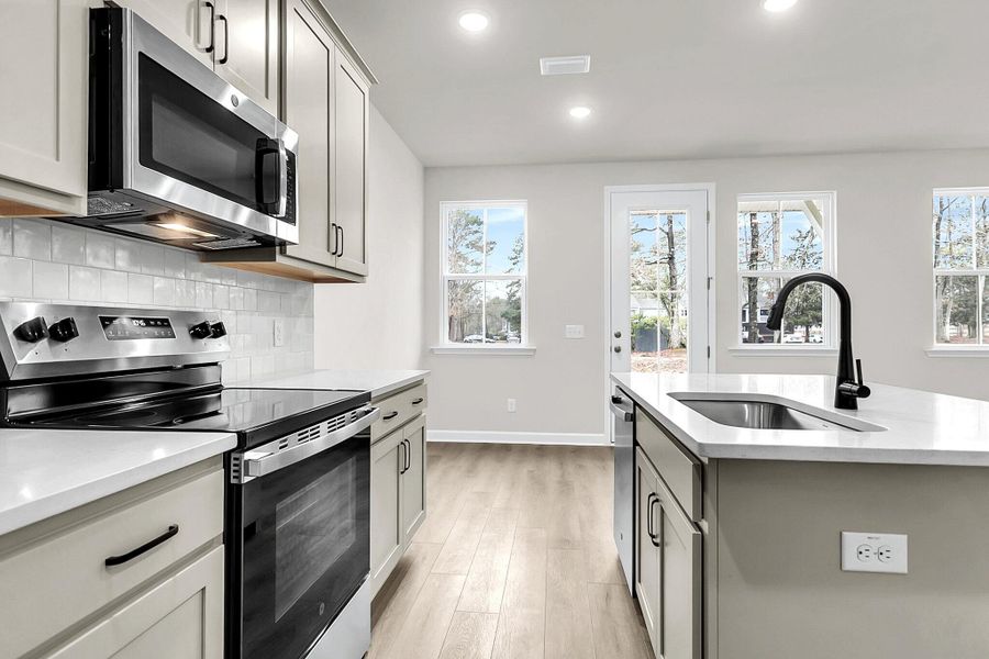 Furnished interior view inside a new home in , Summerville (Image 9).