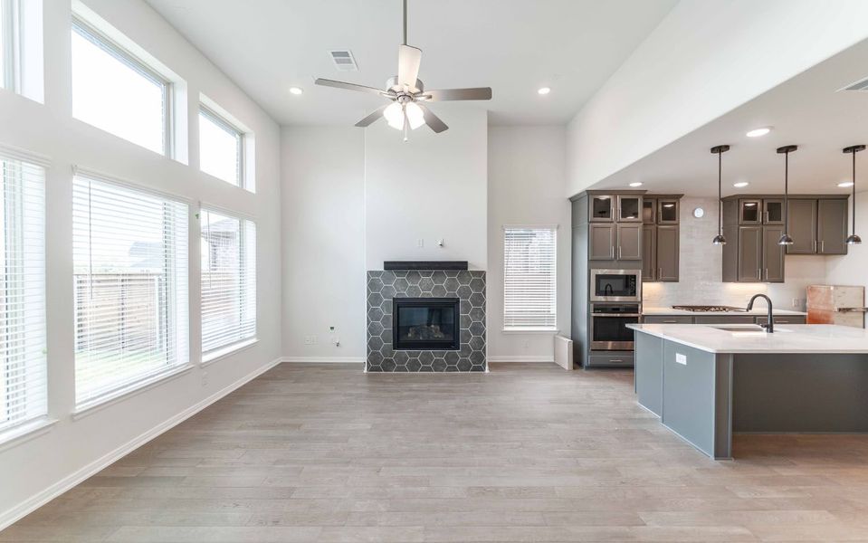 Furnished interior view inside a new home in Solterra, Mesquite (Image 6). Furnished interior view inside a new home in Solterra, Mesquite (Image 6).